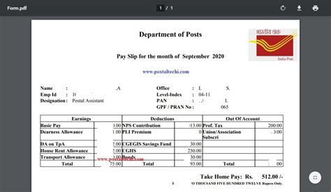 paffms|How can central government employees download their payslip .